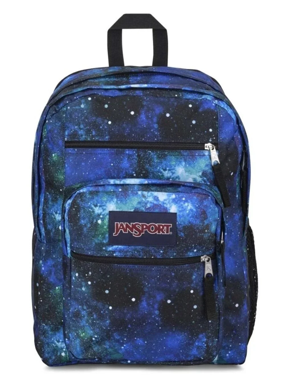 JanSport Big Student Backpack Cyberspace Galaxy Laptop Bookbag XL New